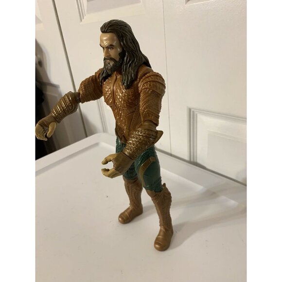 DC Justice League True-Moves Series Aquaman Figure 12" Doll‎ Collection Toy - Picture 2 of 5